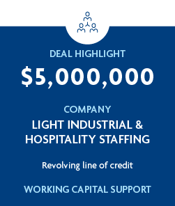 Light Industrial & Hospitality Staffing