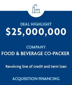 Food & Beverage Co-Packer