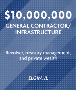 $10 million -General Contractor/Infrastructure - Elgin, IL