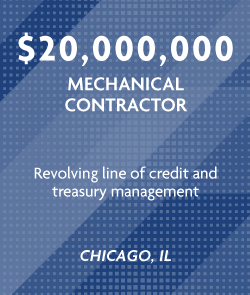 $20 million - Mechanical Contractor - Chicago, IL