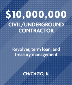 $10 million - Civil/Underground Contractor - Chicago, IL