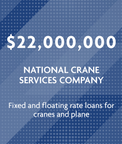 $22 million - National Crane Service Company