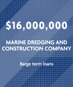 $24 million - Marine Dredging and Construction Company