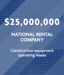 $25 million - National Rental Company