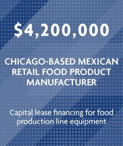 $4,200,000 - Chicago - Based Mexican Retail Food Product Manufacturer
