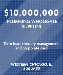 $10,000,00 - Plumbing Wholesale Supplier, Western Chicago, IL