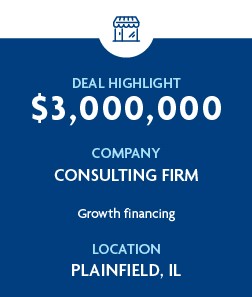 $3 million Consulting Firm, Plainfield, IL