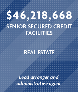 $46,218,668 Senior Secured Credit Facilities - Real Estate