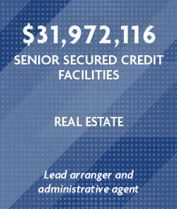 $31,972,116 Senior Secured Credit Facilities - Real Estate
