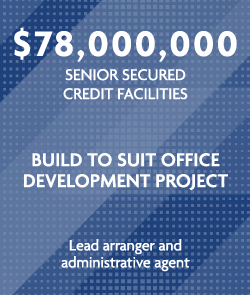 WTFC - $78 million - Build to Suite Office Development Project