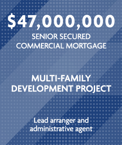 WTFC - $47 million - Multi-Family Development Project