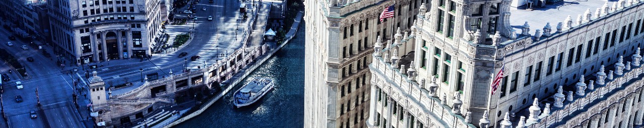 The Chicago river